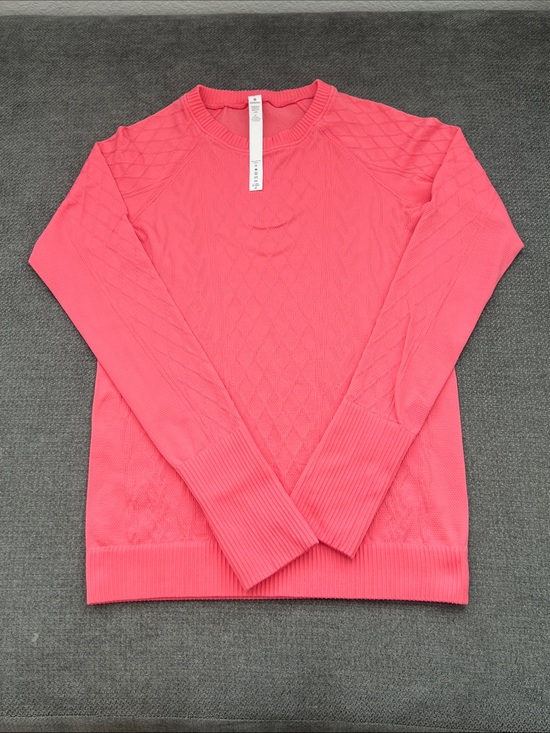 lululemon athletica Sweaters - lululemon athletica Coral Crewneck Sweater